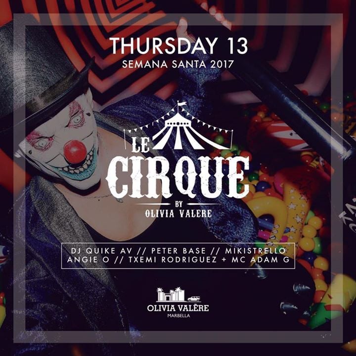 Le Cirque Semana Santa 2017