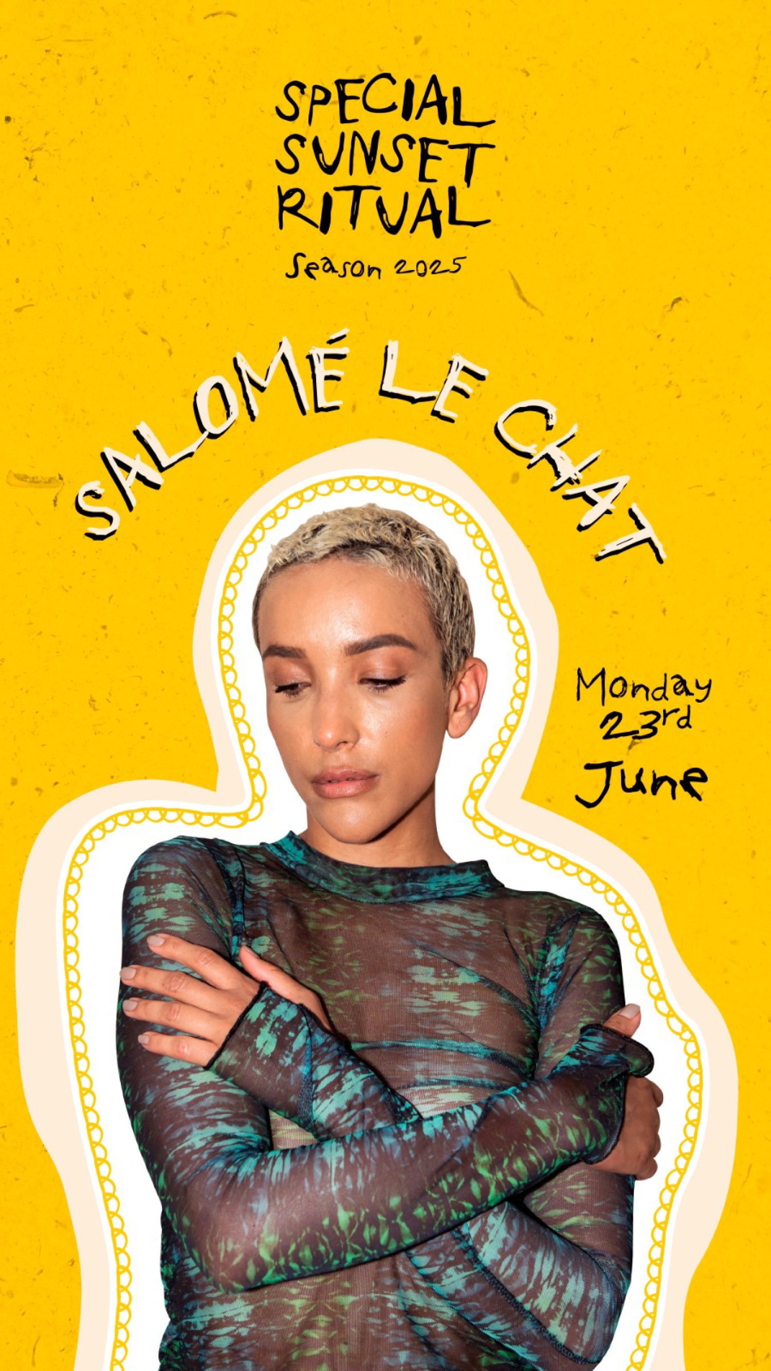 Salomé Le Chat på La Plage