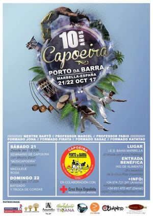 10º Aniversario Capoeira Porto da Barra Marbella