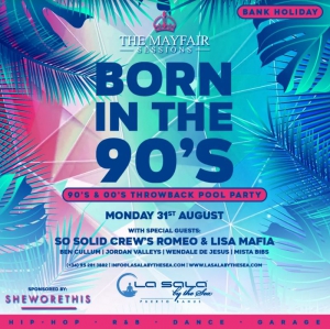 Born in the 90's Pool Party