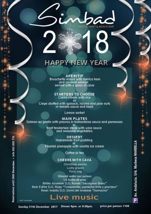 Celebrate with us ! HAPPY New YEAR 2018