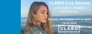 Claro Live Session with Grace