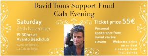 David Toms Gala Evening