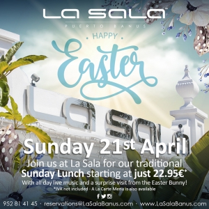 Easter Sunday Lunch at La Sala