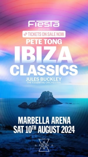 FIESTA MarbellaがPete Tong Ibiza Classics - The Essential Orchestraをプレゼン