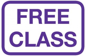 Free taster class Saturday 21st.