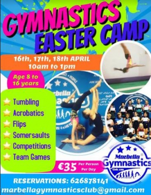 Gymnastics Easter Camp