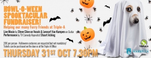 HOWL-O-WEEN Fundraiser in aid of local animal charity Triple-A