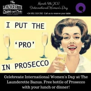 International Womens Day at The Launderette Banus