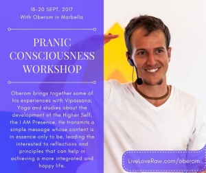 Marbella - Pranic Consciousness Workshop with Oberom, 18-20 Sept