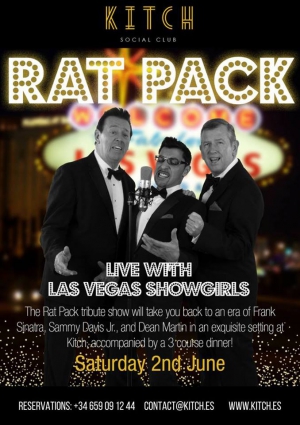 Rat Pack Show with Live Vegas Showgirls