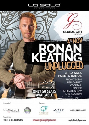 Ronan Keating Unplugged Charity Concert