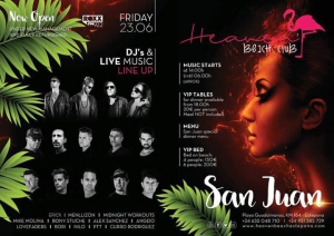 San Juan ROXX FM & Heaven Beach Club // 23 Jun