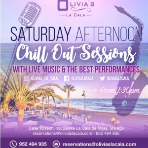 Saturday Afternoon Chill Out Sessions @ Olivia's La Cala