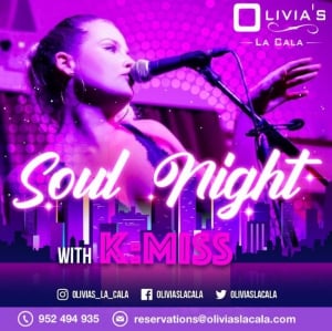 Soul night with K-Miss @ Olivias La Cala