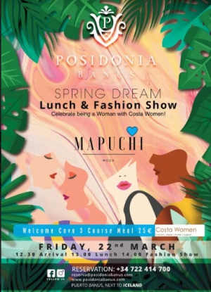 Spring Dream Lunch & Fashion show at Posidonia
