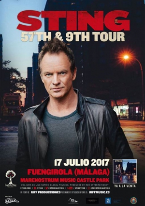 Sting in Concert in Fuengirola