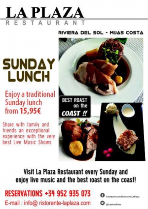 Sunday Lunch at La Plaza