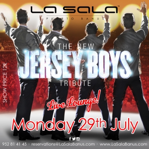 The New Jersey Boys Tribute at The Live Lounge at La Sala