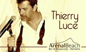 Thierry Luce at Arenal Beach Sunday 2 of October from 2:00pm!