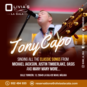 Tony Capo Live at Olivia´s La Cala