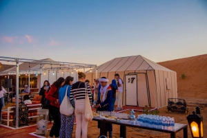 1 Nacht im Merzouga Luxuscamp mit Mahlzeiten und Kamelritt