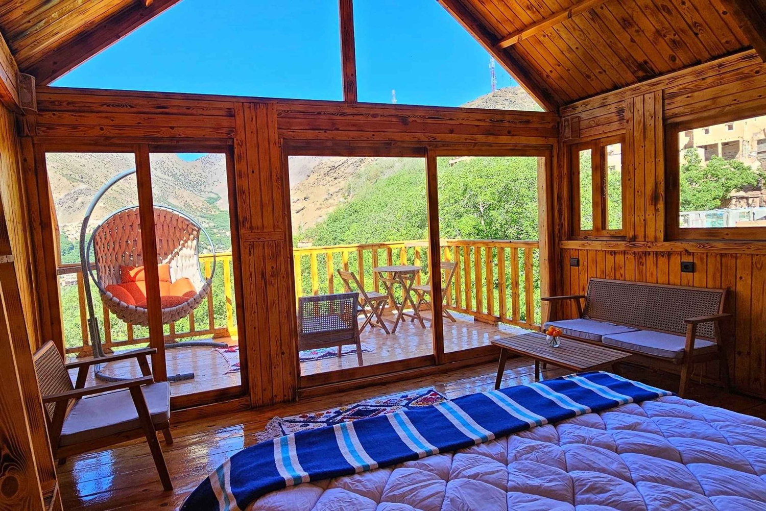 Caminhada de 2 dias no deserto de Agafay e nas montanhas do Atlas saindo de Marrakech