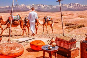 2 Days Desert Agafay and Atlas Mountains Trek From Marrakech