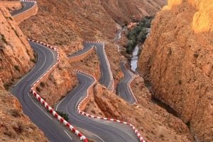 2 päivää: Marrakech, Ait Ben Haddou, Dades-laakso ja apinasormet