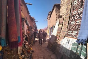 2 päivää: Marrakech, Ait Ben Haddou, Dades-laakso ja apinasormet