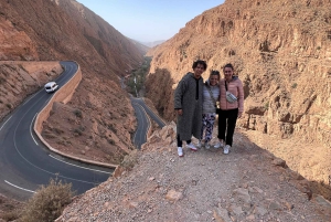 Viagem de 2 dias de Marrakech a Ouarzazate e Vale do Dades