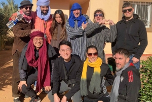 3 jours - 2 nuits de visite nocturne dans le désert à partir de Marrakech avec balade à dos de chameau