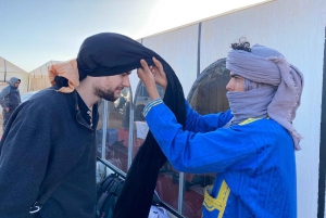 3 jours - 2 nuits de visite nocturne dans le désert à partir de Marrakech avec balade à dos de chameau