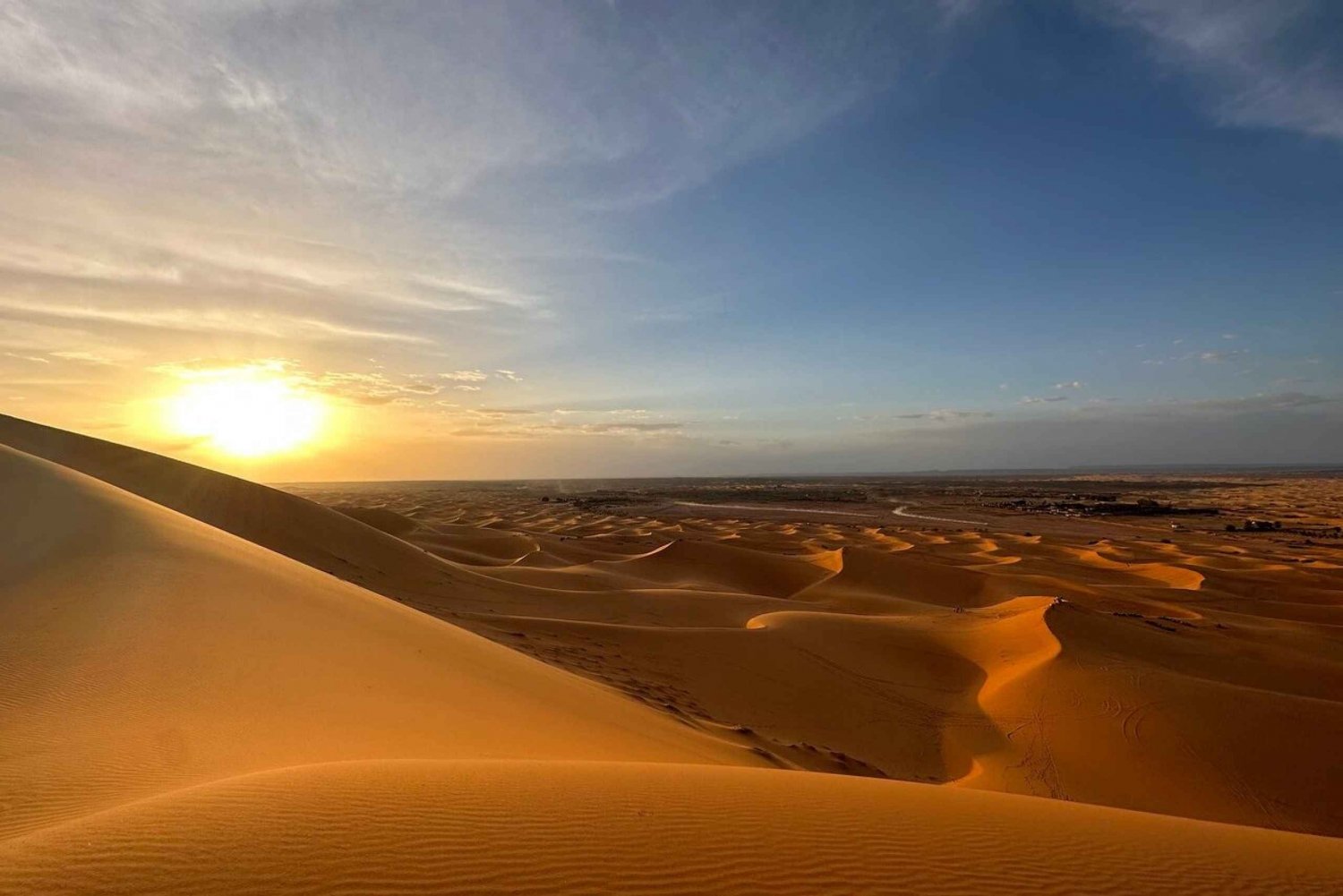 Von Fes aus: 3-tägige Luxus-Wüstentour nach Marrakesch über Merzouga