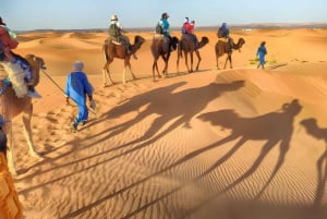 Z Marrakeszu: 3-dniowa wycieczka po pustyni Marzouga z przejażdżką na wielbłądzie