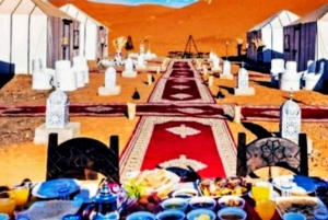 Marrakech: 3 päivän ylellinen aavikkokierros Fesiin Merzougan kautta.