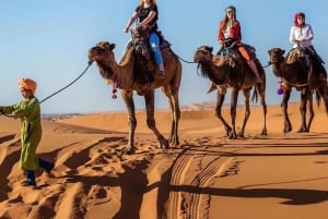 Excursão fantástica de 4 dias no deserto de Fez a Marrakech via deserto