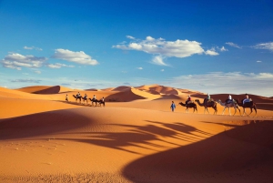 4 päivää aavikko Marrakechista Merzougaan ( 2 yötä ErgChebbissä)