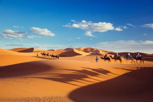 4 dni z pustynnego Marrakeszu do Merzougi (2 noce w ErgChebbi)