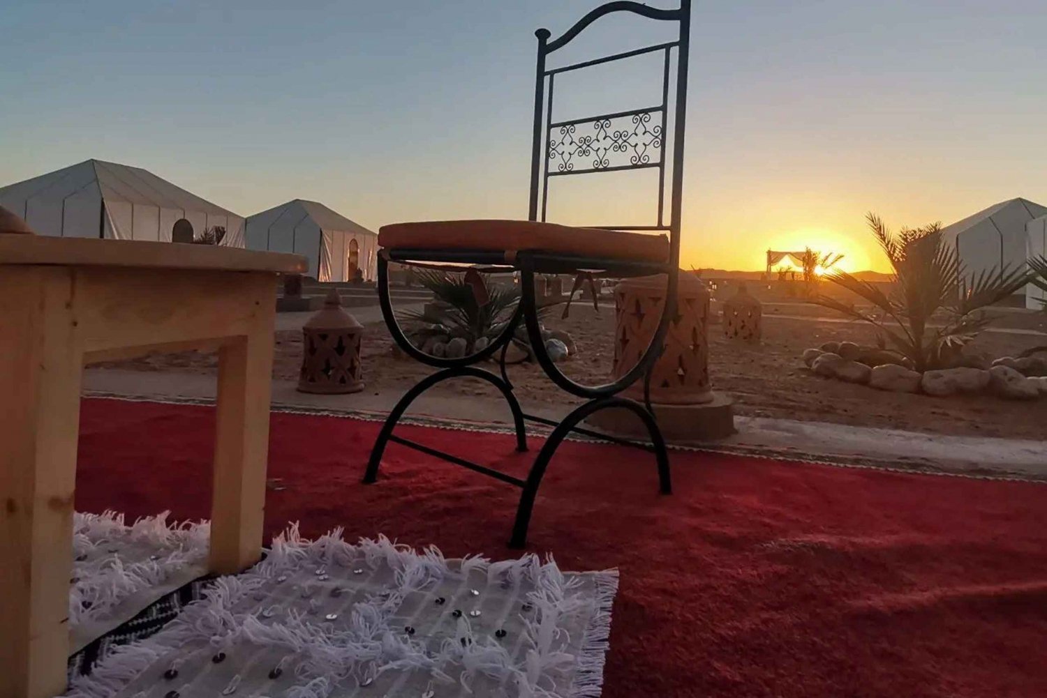 Buggy ride with camels and dinner show in agafay desert