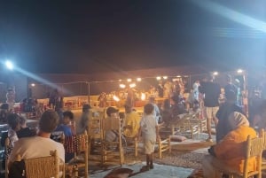 Marrakech Woestijn: Zwembad, Quadrijden, Zonsondergang Diner Vuurshow