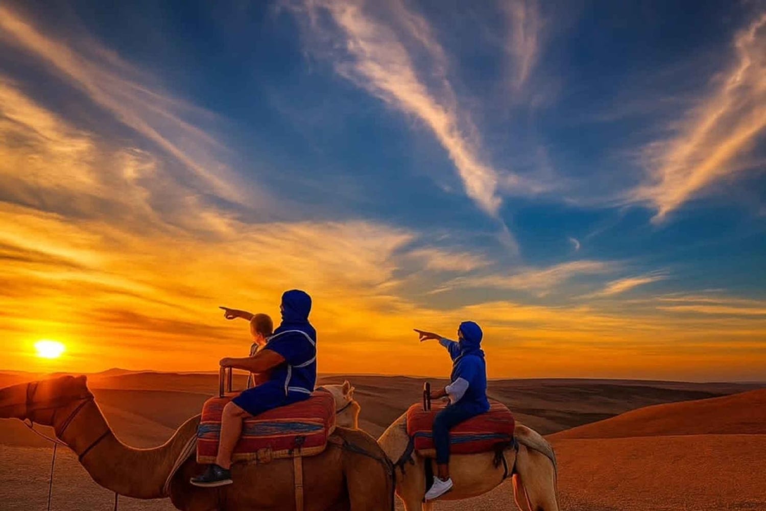 アガファイ砂漠＆アトラス山脈＆ラクダ乗り日帰りツアー＆ランチ付き