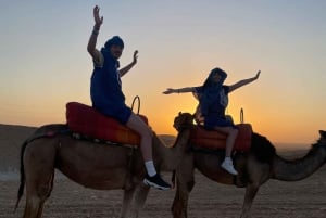 Agafay Desert Camel Ride and Quad Biking & Dinner with Show
