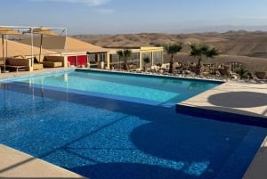 Carte d'accès au désert d'Agafay, accès à la piscine, déjeuner et voiture privée