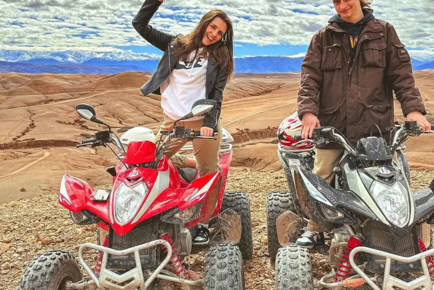 Agafay Desert Day: Quad Bike, Lunch & Swim Adventure