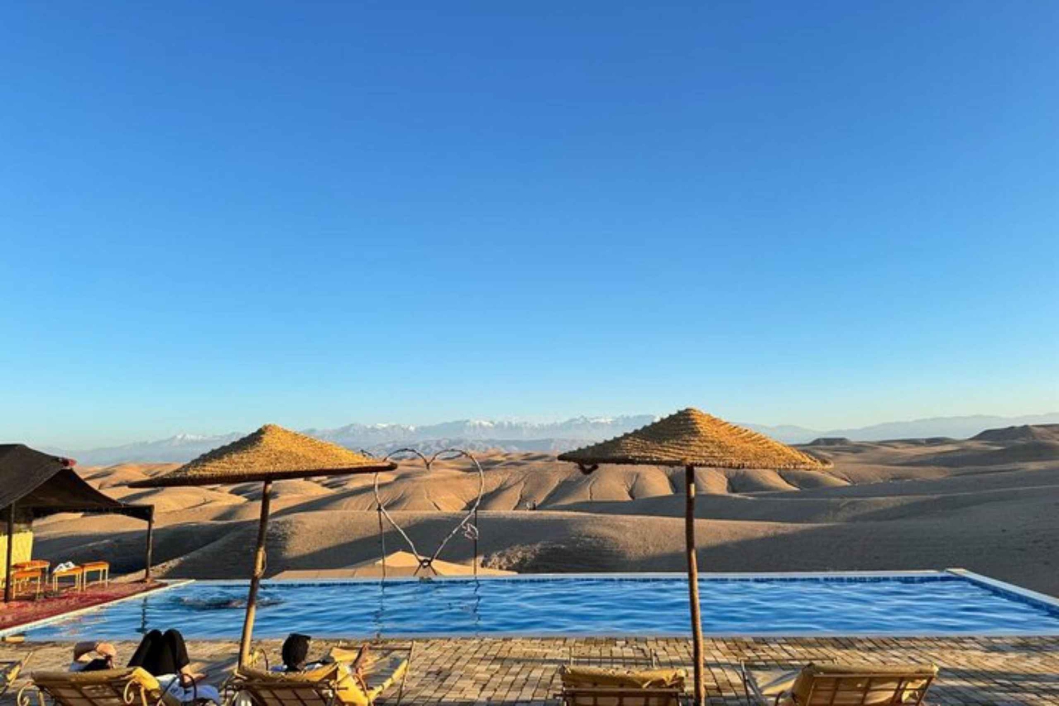 Agafay Desert Day: Quad Bike, Lunch & Swim Adventure