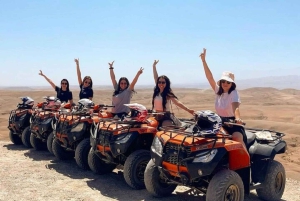 Agafay Desert Day: Quad Bike, Lunch & Swim Adventure