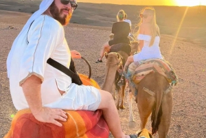 Marrakech: Agafay Desert Dinner Show with Quad & Camel Ride