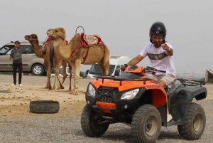 Agafay-ørkenen 2 timers quadbike-eventyr med te og transport
