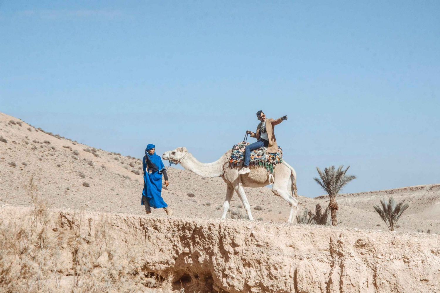 Agafay Desert: Quad Bike and Camel Ride Adventure Tour